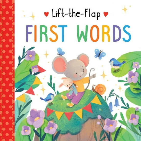 Lift-The-Flap First Words, (Board Book)
