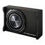 Pioneer 10 Inch 1200 Watt Shallow Mount Subwoofer Pre-Loaded Sub |  TS-SWX2502