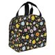 thumbnail image 2 of Easygdp Flower Butterfly Bolsa Térmica Premium - Tela Oxford Impermeable, Gran Capacidad, Bolsillo Frontal, Unisex para Trabajo, Escuela, Actividades al Aire Libre y Picnics, 2 of 8