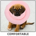 thumbnail image 4 of Collar isabelino suave, ajustable, impermeable y para perros Cono para el cuello para recuperación Cómodo collar quirúrgico para perros Alternativa a un cono para perros, 4 of 8