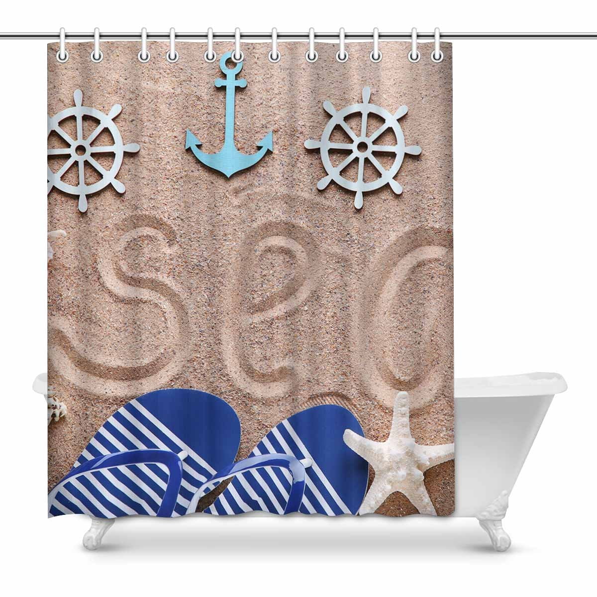 flip flop bathroom decor