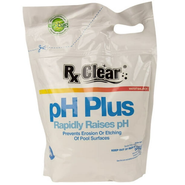 Rx Clear pH Plus Increaser Granular Soda Ash Chemical For Swimming Pool