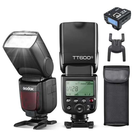 Flash Godox TT600 HSS 1/8000 s GN60 Speedlite con disparador X2T-S