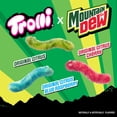 thumbnail image 3 of Trolli x Mountain Dew Sour Brite Crawlers Gummy Worm Candy, 12.3 oz Bag, 3 of 9