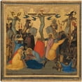 thumbnail image 1 of Cuadro Decorativo - Escenas de la Pasión de Cristo: La Crucifixión [panel central], década de 1380 Jr  Impresión en canvas, estrechado., 1 of 2