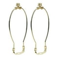 thumbnail image 3 of Golden Metal Lampshade Horn Bracket for Home Use Stable Durable and Easy to Install 2 Sets, 3 of 5