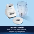 thumbnail image 6 of Oster Turbo 5-Speed White Countertop Blender, Kitchen Blender, Blender for Smoothies, 6 of 7