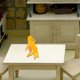 thumbnail image 2 of Tiny Lifesaving Chair 1:64 Miniature Beach Party Poolside Furniture Dollhouse Outdoor Decor Mini Pool Accessories for Creative Play Display, 2 of 3