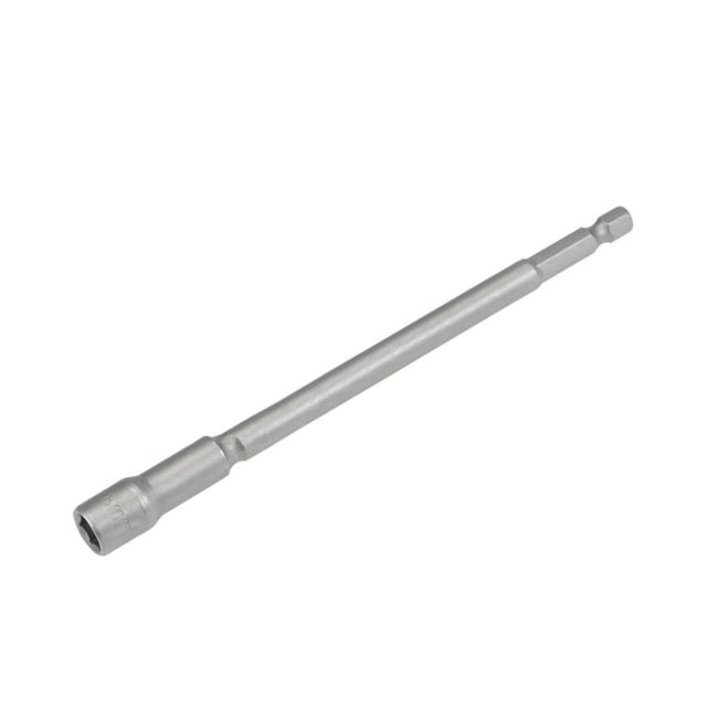 Uxcell 1/4" Hex Shank 150mm longitud 6mm Magnético Destornillador de Tuercas Broca, 8mm