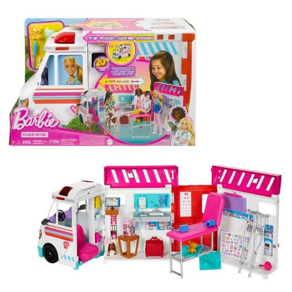 Set de Juego Barbie Profesiones Clínica de Atención Médica