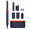 Blue, variant on Restored Premium Dyson Airwrap™ Multi-styler Complete Long | Nickel/Copper (Refurbished)