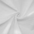 thumbnail image 6 of Arezzo Sheer Tone on Tone Slub Dual Header(Back Tab/Rod Pocket) Curtain Panel 52" x 108" in White, 6 of 6