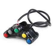 Multifunction Motorcycle Scooter Handlebar Headlight Indicator Switch Controller