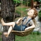 thumbnail image 5 of Cateissary Columpio de bosque para niño, colgante de resina resistente al agua, protector solar para el hogar, jardín, decoración al aire Decoración, 5 of 6