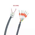 thumbnail image 2 of CUSTOMIZED RJ9 RJ10 RJ11 RJ12 RJ45 4P4C 6P6C 8P8C BREAKOUT RS232 RS485 RS422 PLC/INVERTER/DRIVER PROGRAMMING COMMUNICATION CABLE, 2 of 5