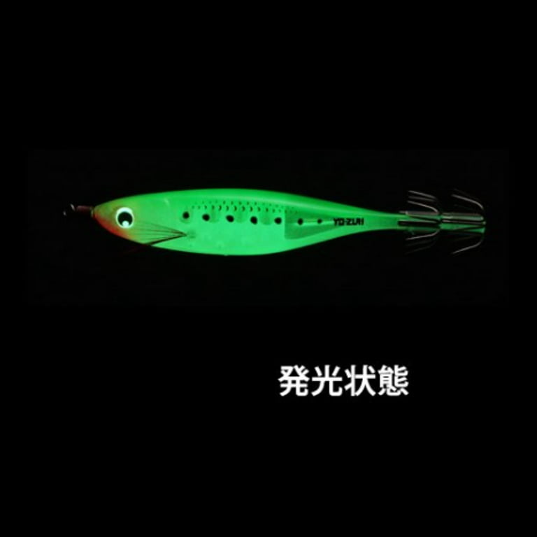 Yo-Zuri Squid Jig Ultra Bait Aurora Hard Bait Lure, Luminous Orange 