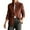 Orange, variant on UJNDER Knit Sweater Coat Long Sleeve Cardigan Jacket Stand Collar Loose Fit Outerwear for Fall Winter Fashion Casual Orange M