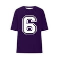 thumbnail image 5 of UQJfacai Mens Graphic Tees Fashion Number Print Short Sleeve Crewneck T-Shirts Summer Casual Stretch Basic Shirts Tops S-3XL, 5 of 6