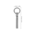 thumbnail image 2 of HONITANO 5Pcs Reusable Metal Dog Tie Out Stake Easy Install Ground Anchor for Outdoor Use, 2 of 8
