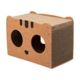 thumbnail image 2 of Almohadilla para rascar gatos, cama para rascar gatos, juguete de juego interactivo, suministros grandes para mascotas, tabla rascadora para gatos Amarillo, 2 of 8