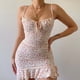 thumbnail image 1 of WILLBEST Vestidos Casuales Nuevo Vestido Minivestido Floral con Tirantes Finos para Mujer, Vestido Informal de Verano Chica, 1 of 3