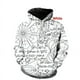 thumbnail image 3 of Sudadera con capucha de matemáticas divertida con estampado 3D para hombre, sudaderas de manga larga con patrón de ecuación, camisetas de calle de otoño, sudaderas holgadas con capucha, 3 of 5