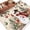 Beige Red, variant on Large Area Rugs for Living Room Bedroom, Beige Christmas Snowman 5'x8' Rug Washable Carpet Runner Indoor Outdoor, Xmas Snowflake Elk Tree Balls Non Slip Floor Mats Rug for Kitchen, Bathroom