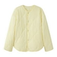 thumbnail image 1 of Soki Veste Bomber à Manches Longues Raglan Matelassée à Fermeture Éclair pour Femmes, 1 of 9