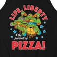 thumbnail image 3 of Teenage Mutant Ninja Turtles - Life Liberty Pursuit Of Pizza - Men's Tank Top, 3 of 5