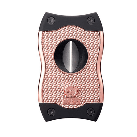 Colibri Cigar Cutter - Colibri SV-Cut 2 in 1 Cigar Cutter Rose Gold & Black