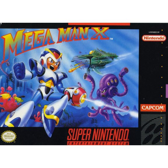 Restored Mega Man X - SNES