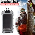 thumbnail image 1 of Estuche de almacenamiento de cebo de pesca Caja de cebo duro de doble capa Herramientas de pesca multifuncionales Hugtrwg Para estrenar, 1 of 6