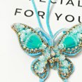 thumbnail image 2 of Artesanía Diamantes Hechas A Mano Diebla 3D Bag Lentejuelas Costilla (mariposa) Azul, 2 of 9