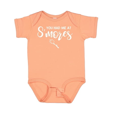 

Inktastic Had Me at S mores Gift Baby Boy or Baby Girl Bodysuit