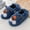 Bleu Foncé, variante sur Liquidation - jusqu'à 30 % de Rabais Mrasaso Chaussures pour Enfants Tout-Petits Nourrissons Enfants Bébé Chaussures Chaudes Garçons Filles Pantoufles à Semelle Souple