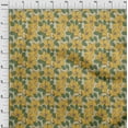 thumbnail image 4 of oneOone Viscose Chiffon Yellow Fabric Floral Diy Clothing Quilting Fabric Print Fabric By Yard 42 Inch Wide, 4 of 5
