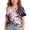 Multicolor Q, variant on Girls 4th of July Shirts Kids 250th Anniversary USA Shirt Tops Short Sleeve One Shoulder T-Shirts Independence Day Graphic Tees Patriotic Pullover Blouse Multicolor O 9-10 Years