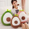 thumbnail image 3 of Juguete de peluche de aguacate, almohada de felpa suave, relleno de fruta, almohada esponjosa para dormir, cojín de decoración para sofá, regalo de cumpleaños, 3 colores345, 3 of 5