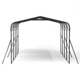 thumbnail image 5 of Yardi Yard 12'x20'ft Outdoor Heavy-duty Carport for Backyard, Black, 5 of 12