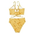 thumbnail image 4 of DPTALR Maillot de Bain une Pièce pour Femmes, Bikini en Dentelle Sans Taille à Imprimé, 4 of 8