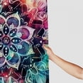 thumbnail image 3 of Orinice Flower Galaxy Sacred Geometry Bathroom Decor Set with Hooks, Colorful Luxurious Graphic Print Polyester Fabric Shower Curtain Set, 100% Polyester Waterproof Shower Curtain for Bathroom 69x72, 3 of 7