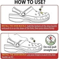 thumbnail image 5 of Crystal Diamond Shoe Accessories - DIY Detachable Shoe Flower - Crocs Decoration, 5 of 5
