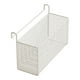 thumbnail image 1 of Cesta colgante de mesilla de noche, organizador colgante para teléfono, libro, pañuelos Blanco, 1 of 7