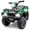 Green, variant on KEEPSUN 24V Kids ATV, Ride on Toys for Toddlers, 4 Wheeler Electric Quad with Bluetooth, Music, Spring Suspension, LED Lights, 2 Storage Racks, Ride On Car for Boys Girls Gift - Black