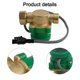 thumbnail image 5 of 1 piece G1/2 -1/2 hot and cold water circulation pump booster flow 15A water pump accessories brass circulation pump, 5 of 5