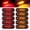 Red+yellow, variant on LED Side Marker Lights- 10 Pieces LED Indicators Lights Led Marker Clearance Lights 3 LED Truck Side Lights 12-24V.