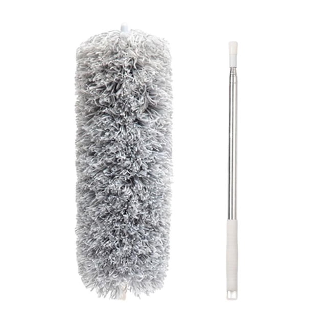 Wartleves Plumero de microfibra extensible de 280 cm, mango telescópico, desmontable Bendab Prof C3