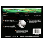 Nitro Golf Ultimate Distance Golf Balls, Yellow, 12 Pack
