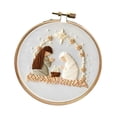 thumbnail image 4 of jifeng Christmas Embroidery Kit Christmas Pattern DIY Needlepoint Set with Instructions Nativity, 4 of 9