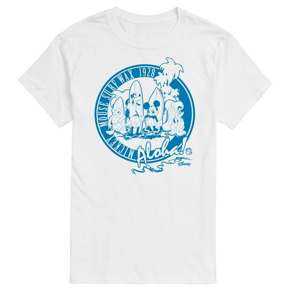 Mickey & Friends - Mickey Surf Wax - Men's Short Sleeve Graphic T-Shirt